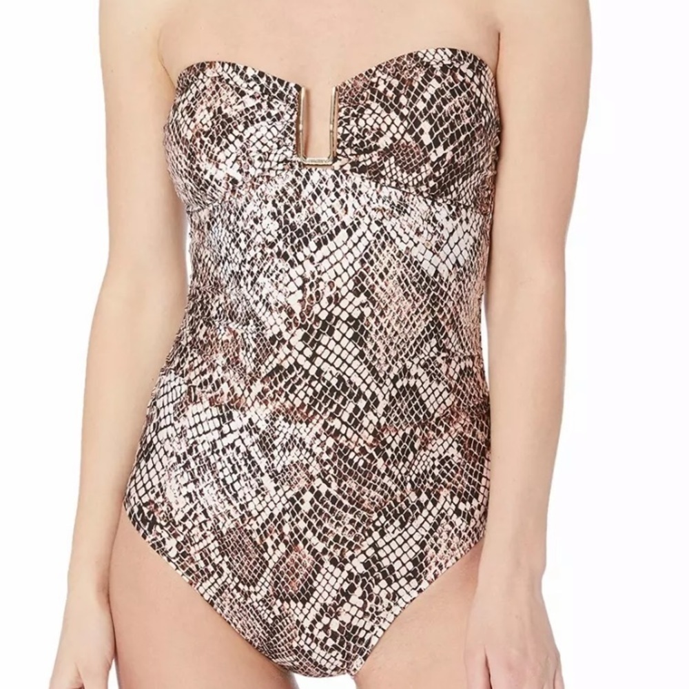 CALVIN Klein Light Pink One Piece Swimsuit